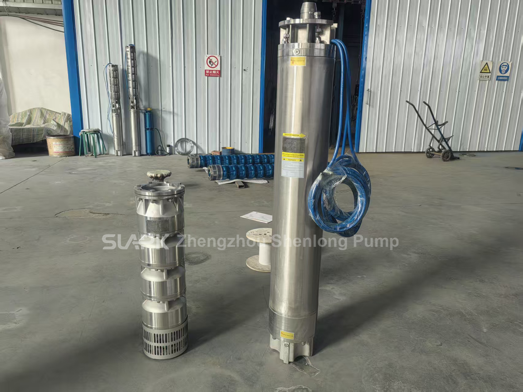 Dernière affaire concernant 250QJH250-70 Stainless Steel Submersible Pump Delivers Reliable Water Supply Solution for South American Water Treatment