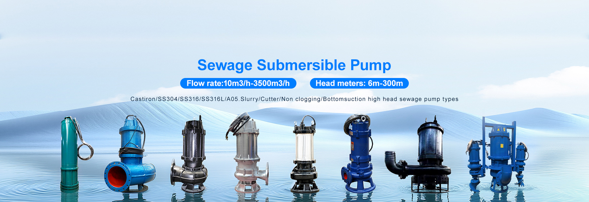Qualité Pompes à eau submersibles Usine