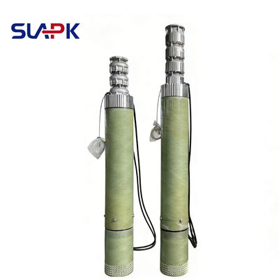 Vertical Stainless Steel Submersible Pump Including Machinery Seal Pump and Flow Rate 5m3h to 2500m3h Designed for Water Pumping