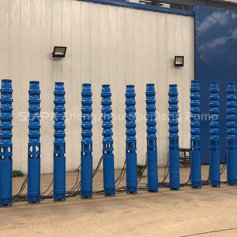 300QJ150-450/13 Pompes submersibles à puits profonds avec 450 m de tête 150 m3/h Débit et conception centrifuge à plusieurs étages