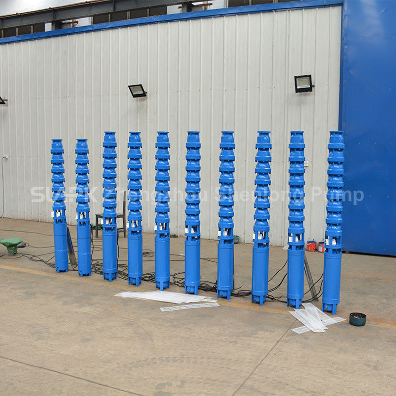300QJ150-450/13 Pompes submersibles à puits profonds avec 450 m de tête 150 m3/h Débit et conception centrifuge à plusieurs étages