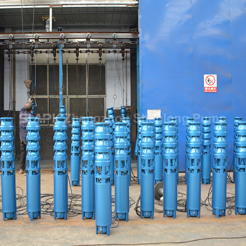 300QJ150-450/13 Pompes submersibles à puits profonds avec 450 m de tête 150 m3/h Débit et conception centrifuge à plusieurs étages