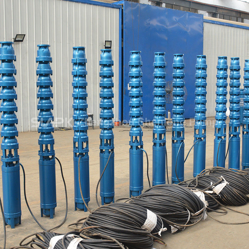 Pompes submersibles à grand débit de 600 m3/h avec moteur de 75 kW et impulseur SS304