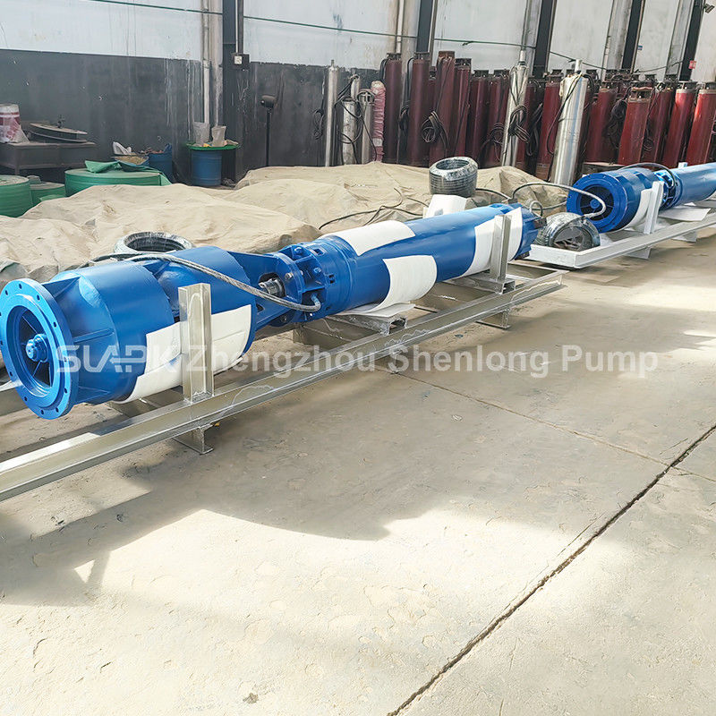 167m³/h Débit 40m Hauteur Pompe submersible en acier inoxydable pour puits profonds et forages