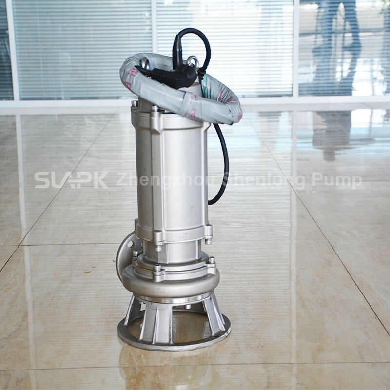 Pompes de déshydratation submersibles en acier inoxydable, 140 m3/h, 60 m de tête