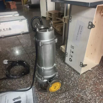 100WQP100-15-7.5KW pompe d'égout submersible en acier inoxydable