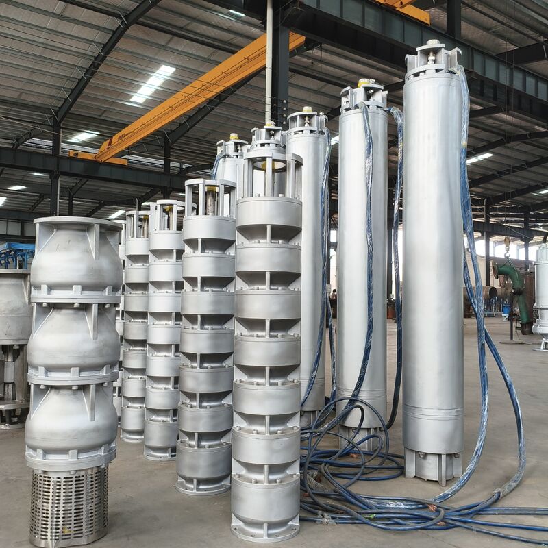 6 pouces en acier inoxydable 2205 pompe submersible à puits profonds avec 15 m3/h débit et 180m tête