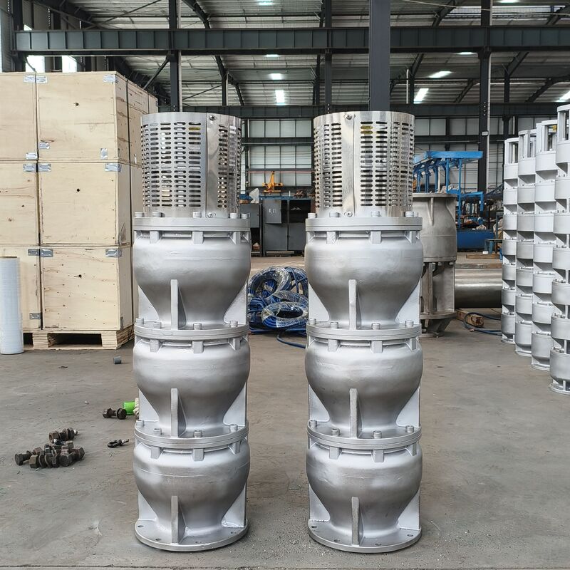 6 pouces en acier inoxydable 2205 pompe submersible à puits profonds avec 15 m3/h débit et 180m tête