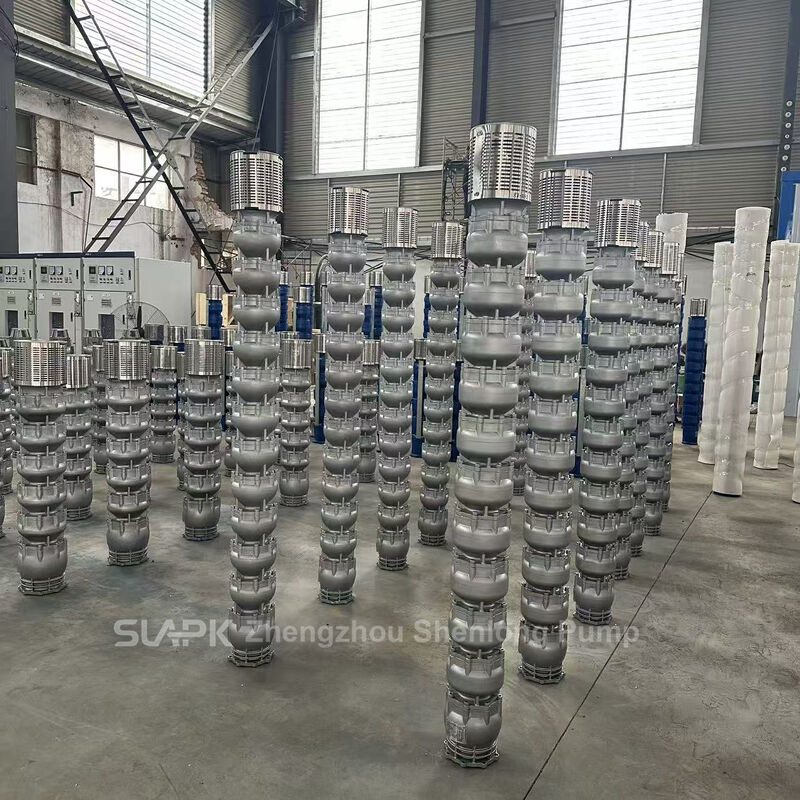300QJH-300-62-75KW pompe à puits submersible en acier inoxydable avec débit de 300 m3/h et tête de 62 m pour le transfert d'eau industrielle résistante à la corrosion