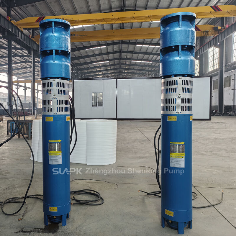 Pompes submersibles à puits profonds de 22 kW avec impulseur SS304 et débit de 160 m3/h pour l'extraction d'eau de forage