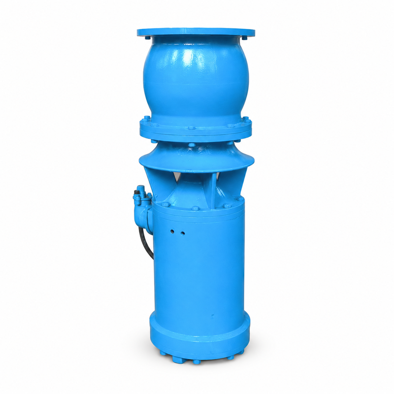 QSZ et QSH pompes submersibles à débit élevé axiale et à débit mixte avec débit 260-2,880 m3/h et puissance 7,5-55 kW