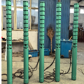 Pompe submersible pour puits profonds en fonte 22 kW à plusieurs étages pour l'extraction d'eau à haut débit