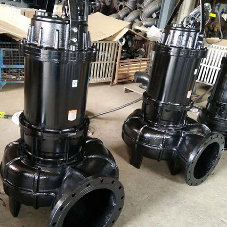 250WQ680-42-132KW-4 pompe d'égout submersible en fonte avec débit de 680 m3/h, 42 m de tête et moteur de 132 kW