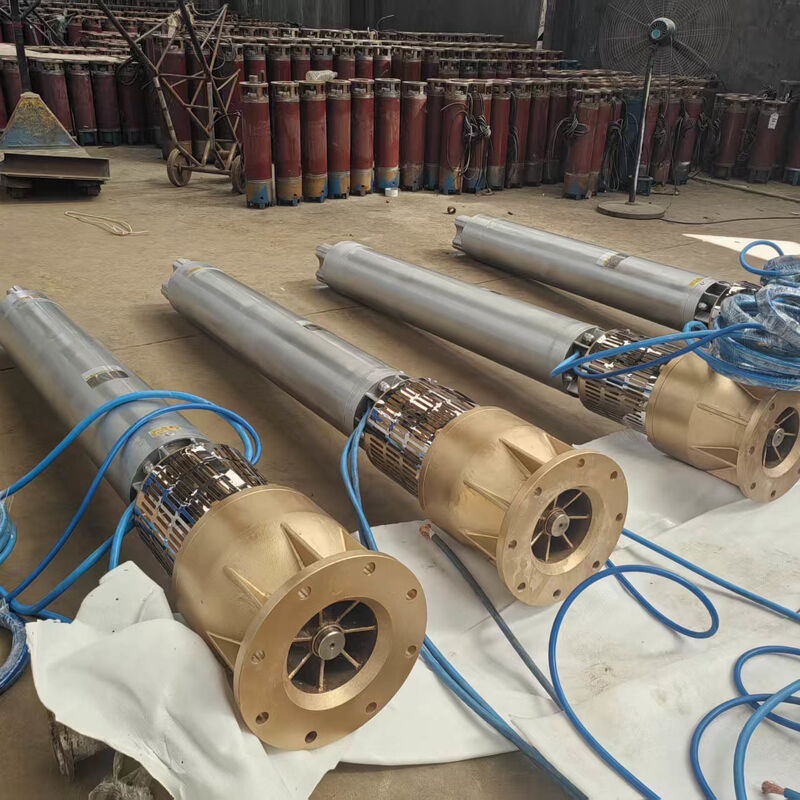 Pompes de puits submersibles en acier inoxydable de 55 kW avec débit de 40 m3/h pour les applications de puits profonds
