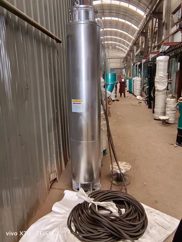 WQD450-35-75KW Pompes d'égout submersibles à aspiration de fond à plusieurs étages avec débit de 450 m3/h et tête de 35 m