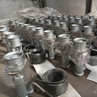 La pompe à eau submersible de grand écoulement portatif 600m3/H 9m a adapté aux besoins du client
