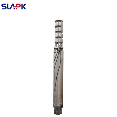 Pompe à eau salée en acier inoxydable conçue pour les environnements marins extrêmes. Construite pour durer dans les systèmes de dessalement d'eau de mer côtiers.