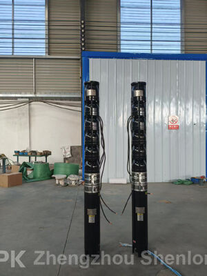 Pompe submersible 37 kW de 200 m³/h pour puits profonds avec construction en acier inoxydable