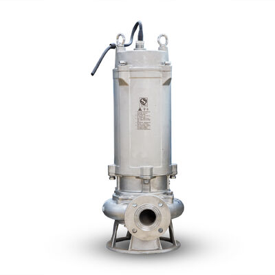100WQP100-15-7.5KW pompe d'égout submersible en acier inoxydable