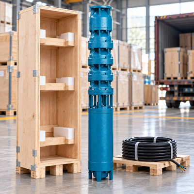 45kW Pompe submersible pour puits profonds, 46-54 m³/h, 165-225 m de charge