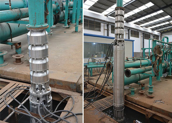 12 pouces 300m3/H pompe submersible d'eau de mer 140kw Puissance haute performance