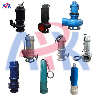 Pompes d'égouts submersibles pour les eaux usées