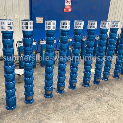 Pompes submersibles à 300 m de profondeur