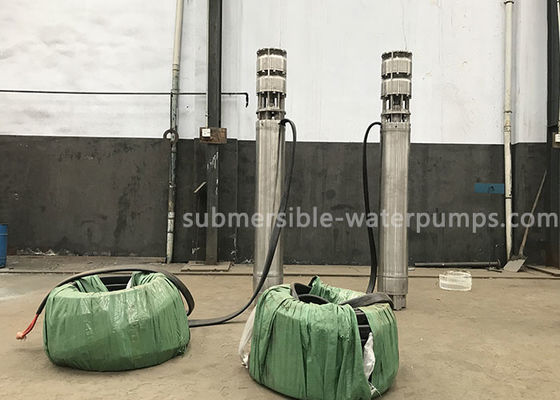 3 phases SS316L 12 pouces pompes à eau submersibles de 400 m3/h