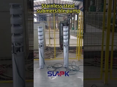 Pompe de puits profond en acier inoxydable