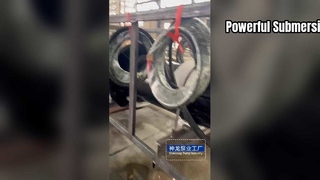 Pompe submersible à flux axial